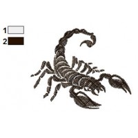 Scorpion Tattoo Embroidery Design 28